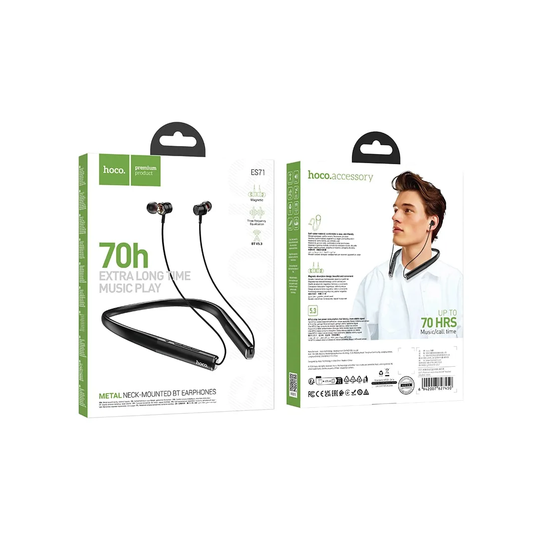 هندزفری گردنی هوکو مدل ES71